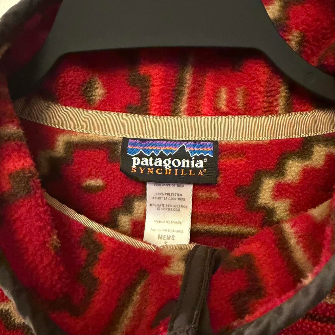 10s 파타고니아 신칠라 스냅-T 아즈텍 나바호 패턴 상품이미지2
