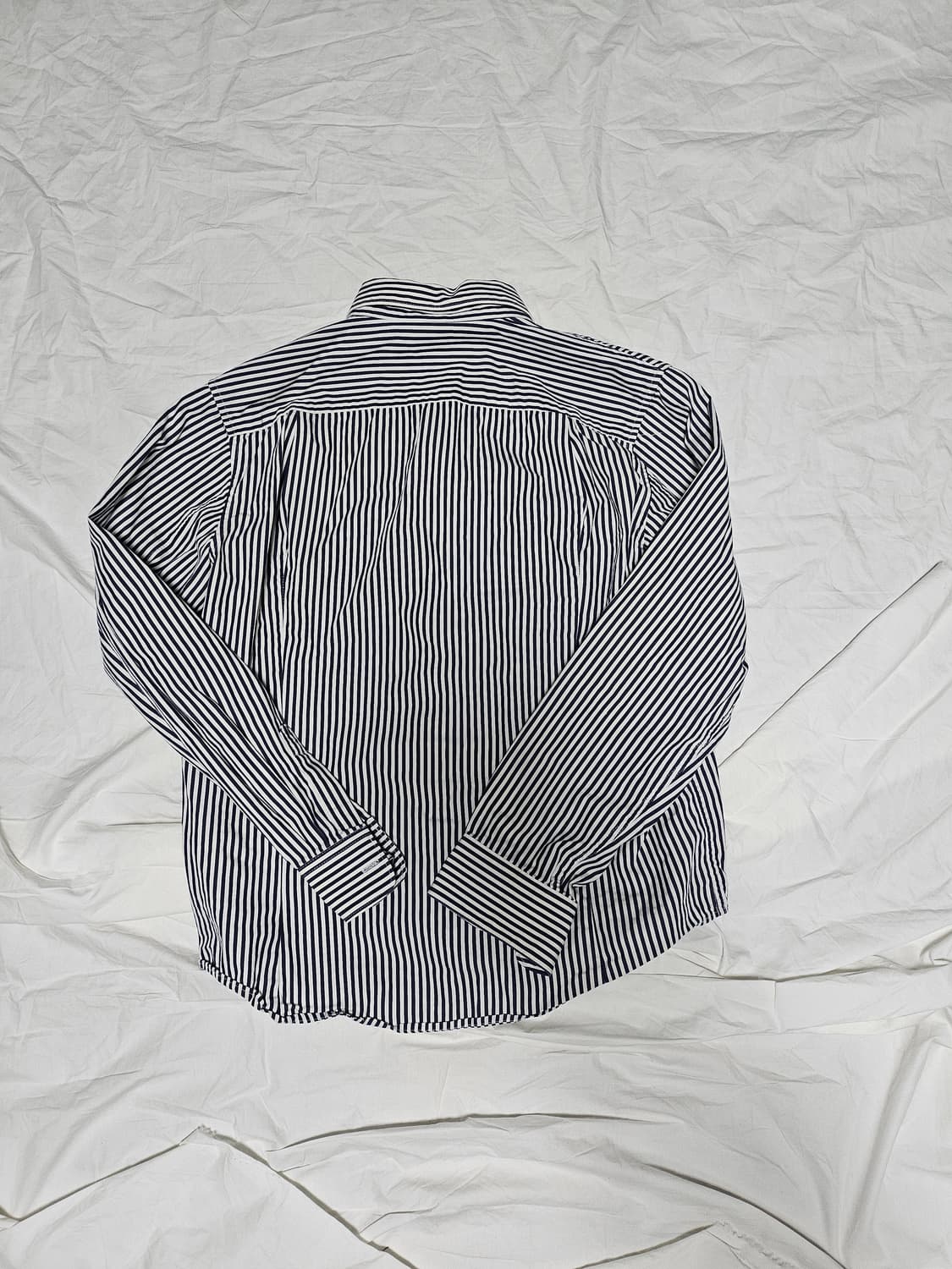 꼼데가르송 play 블랙 하트 스트라이프 셔츠 L 상품이미지2