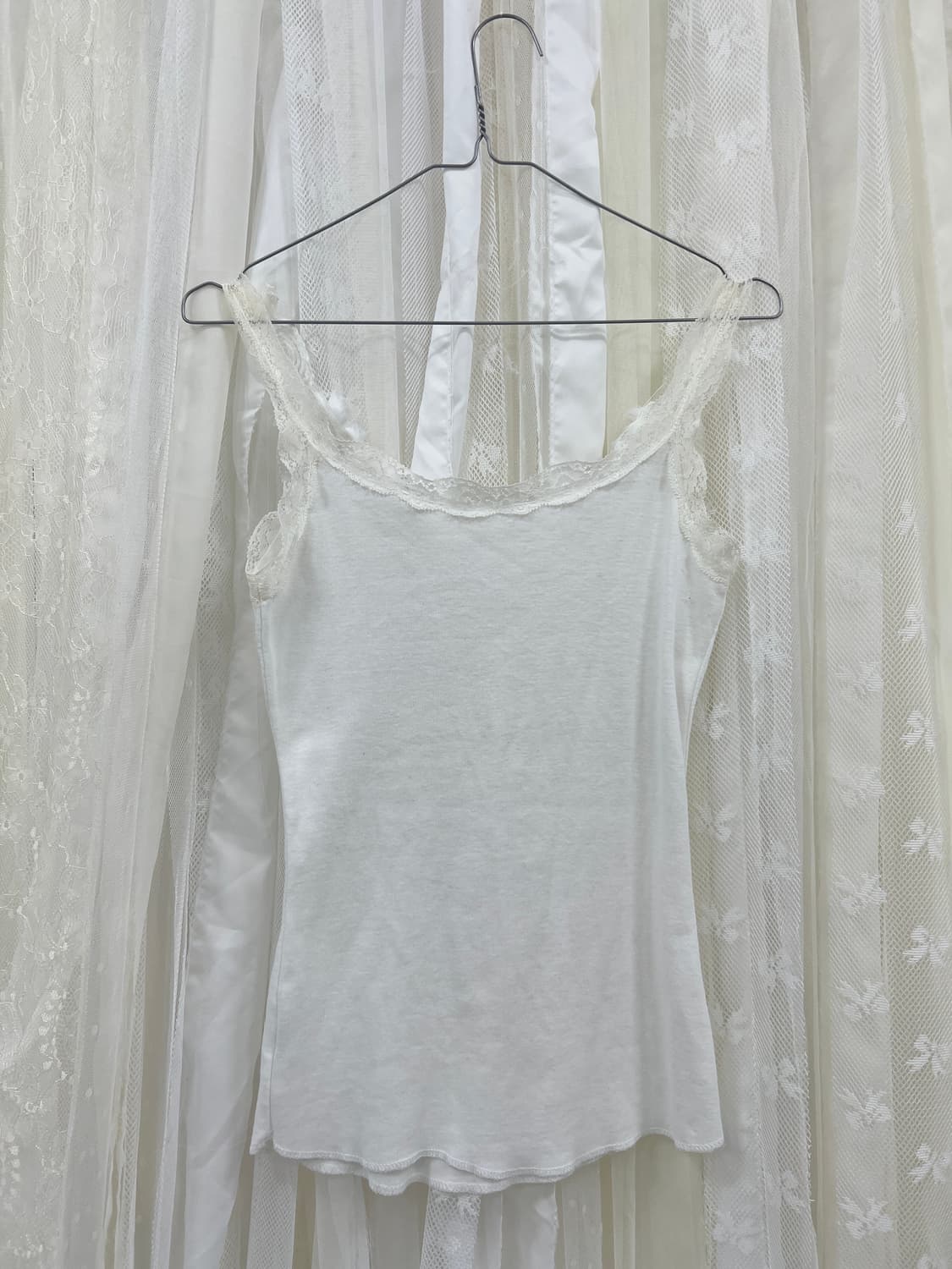white design sleeveless 상품이미지5
