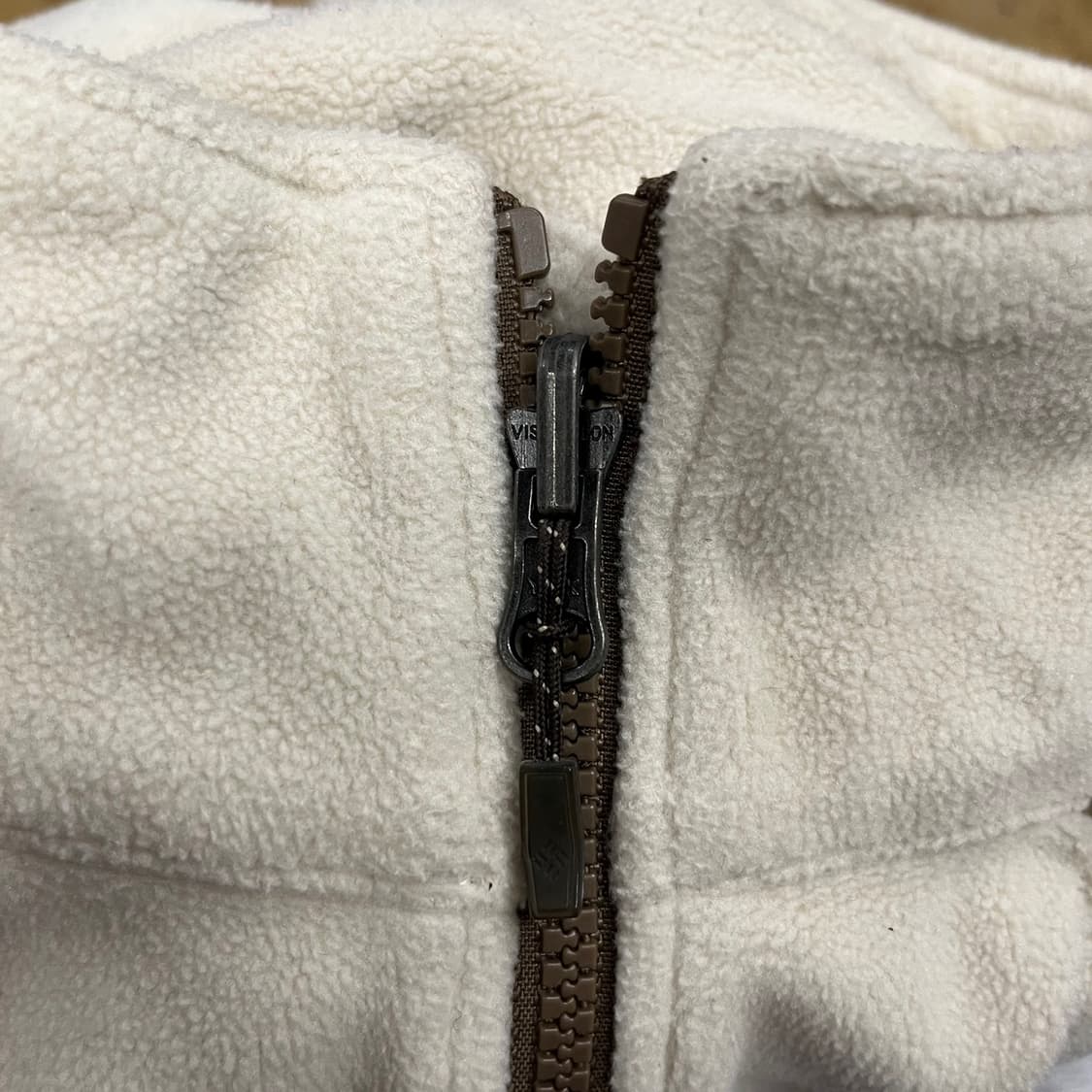 [정품/95,m] 컬럼비아 플리스 자켓 아이보리브라운 b16 상품이미지7