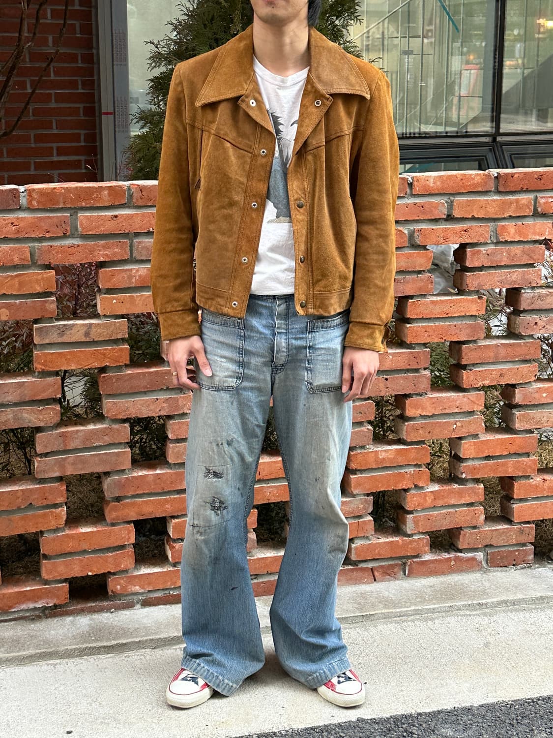 *RARE*70's 빈티지 시어스 스웨이드 웨스턴 자켓 빈티지 레더 자켓 상품이미지10