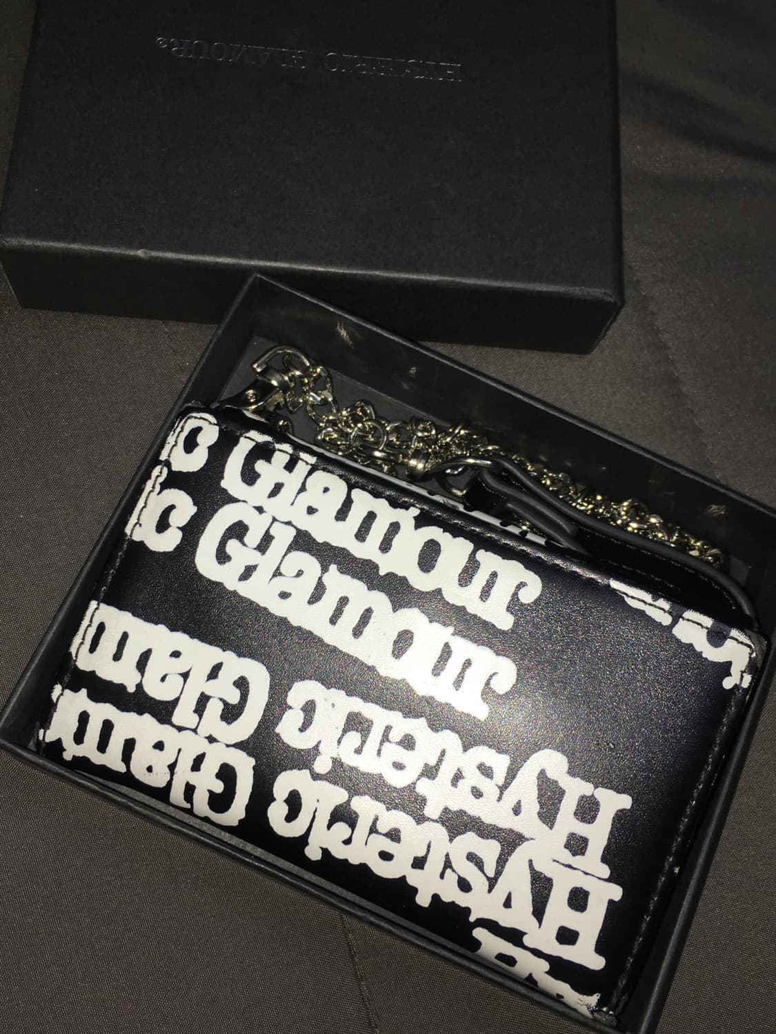 (희귀매물) 히스테릭 글래머 체인 월렛 지갑 상품이미지1