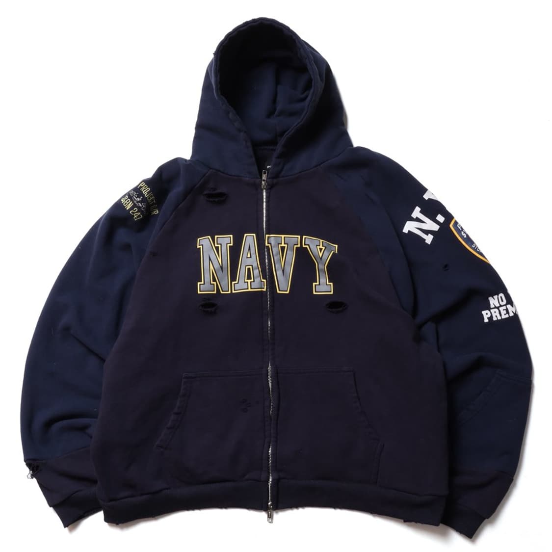 프로젝트 지알 Project G/R Sweat Zip Up Hood  상품이미지2