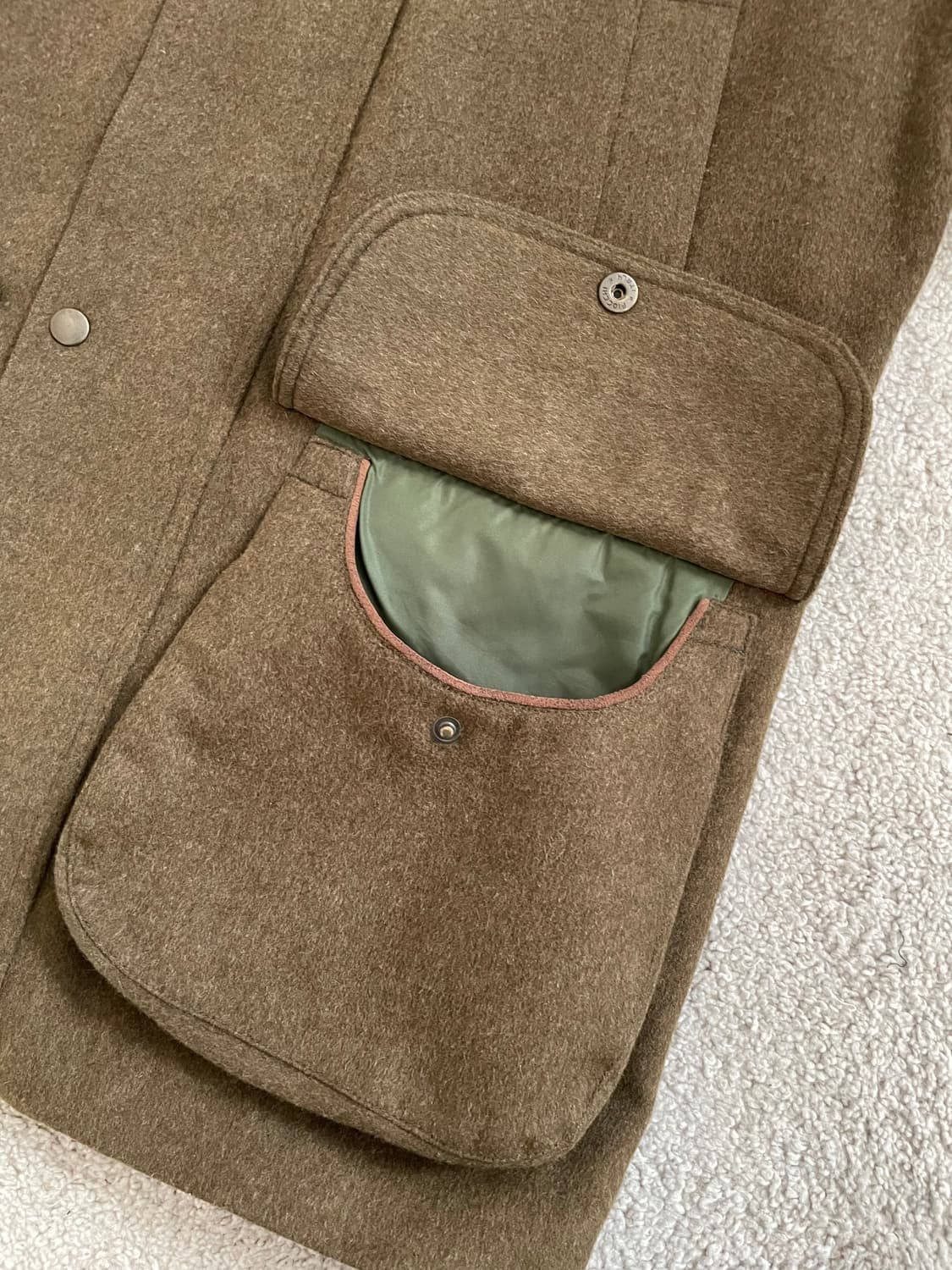 vintage Paul Stuart wool field coat 상품이미지5