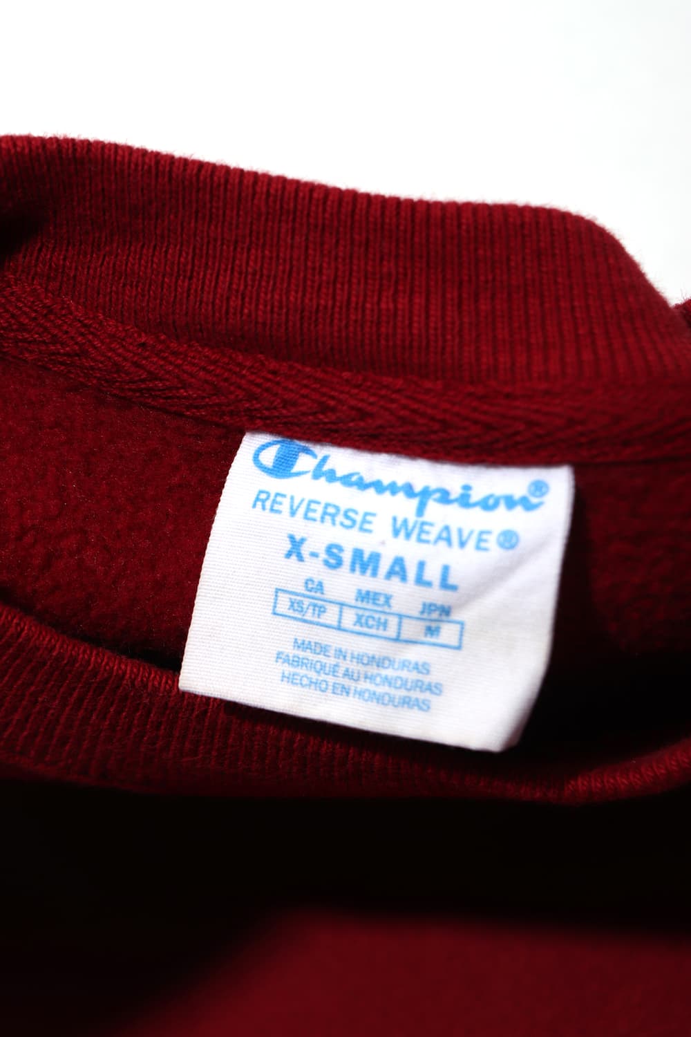 CHAMPION 리버스위브 와인 스웻셔츠 size XS 상품이미지5