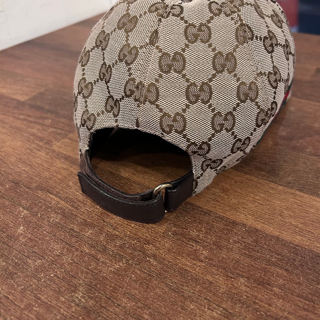 구찌 오리지널 GG 컨버스 로고 베이스볼캡 상품이미지7