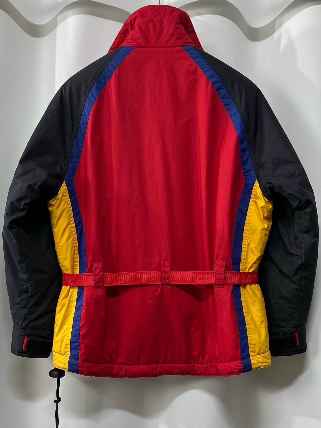 폴로 랄프로렌 1992f/w p와펜 레이싱 벨티드 스키코트 자켓 상품이미지2