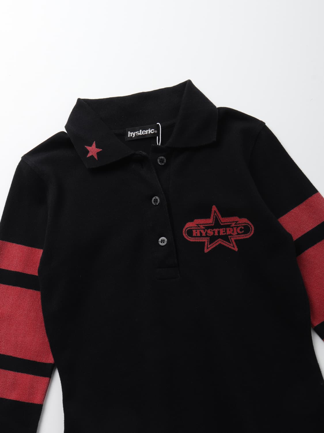 HYSTERIC GLAMOUR Seven Sleeve Polo Shirt 상품이미지3