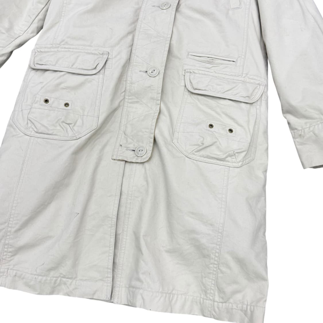 JPN 화이트 퀄팅안감 m-65 울프죠 야상자켓  상품이미지5