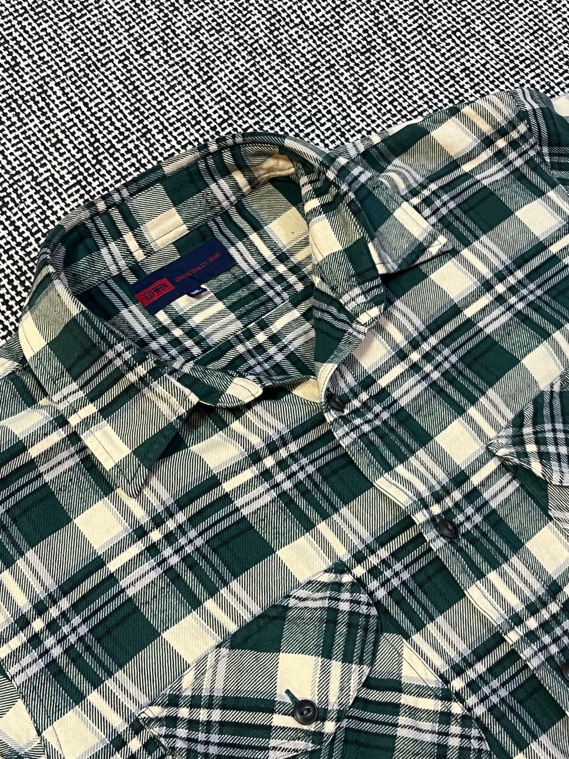 에드윈 체크 셔츠 상품이미지1