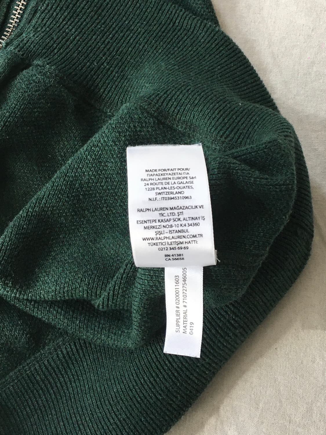 폴로 랄프로렌 포니 후드집업 상품이미지6