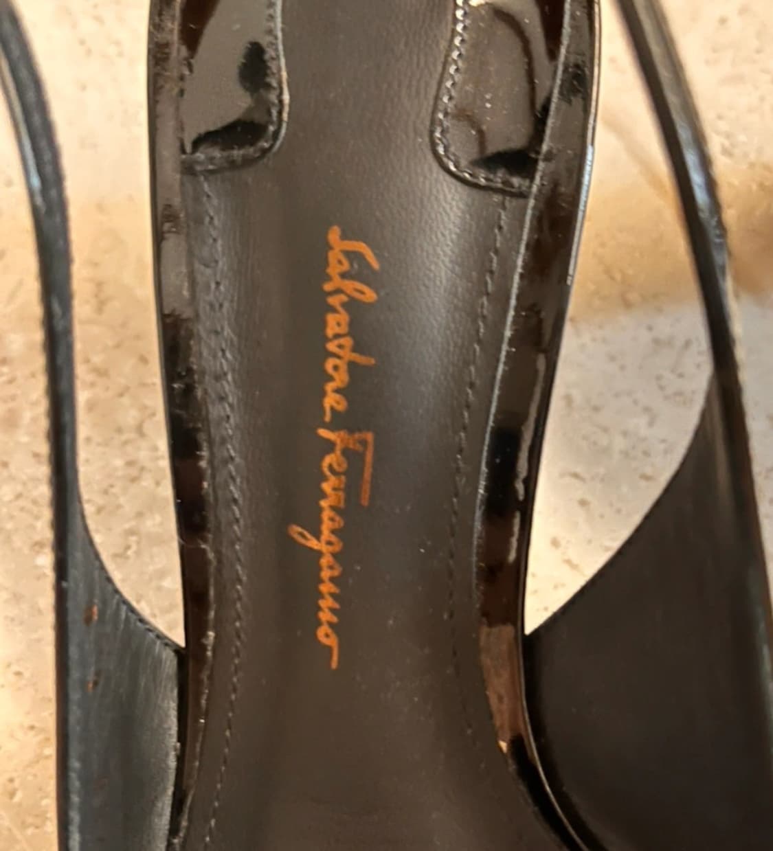 Ferragamo 페레가모 펌프스 슬링백 힐 상품이미지5