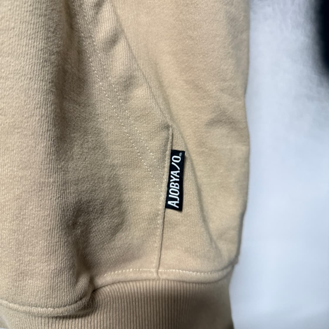 아조바이아조 빅사이즈 마릴린 먼로 프린팅 루즈핏 후드 티셔츠 카멜 상품이미지3