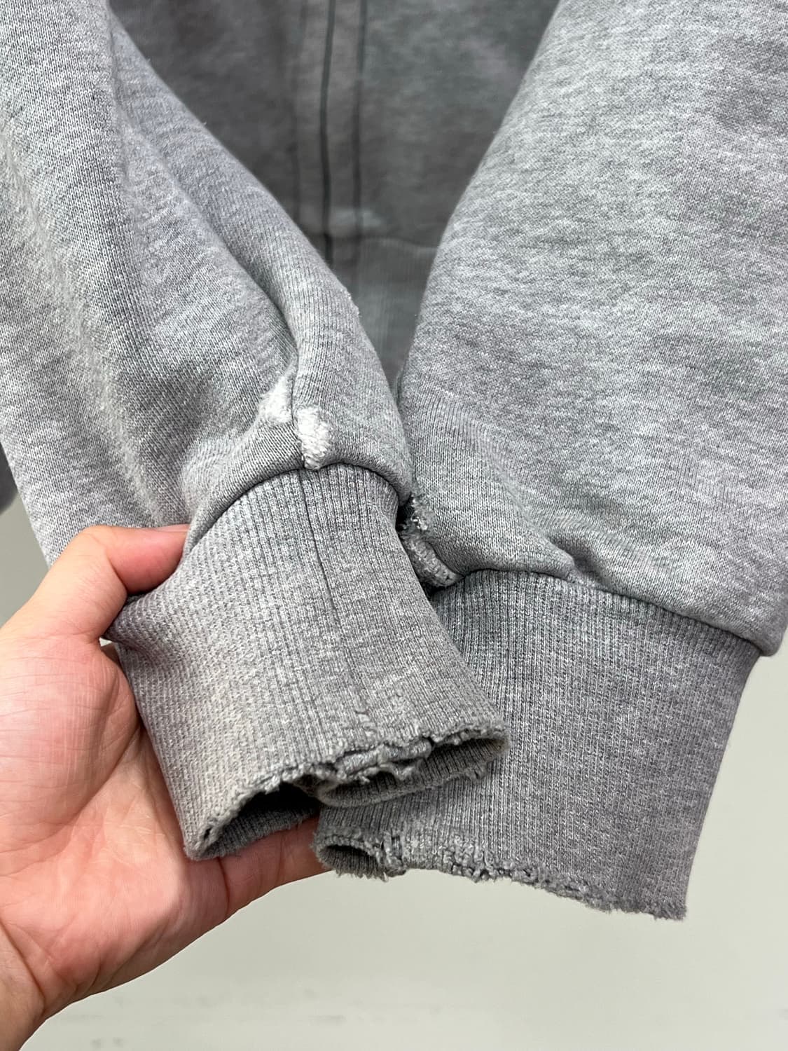 (95) 노스페이스 화이트라벨 패치로고 후드집업 그레이 상품이미지4