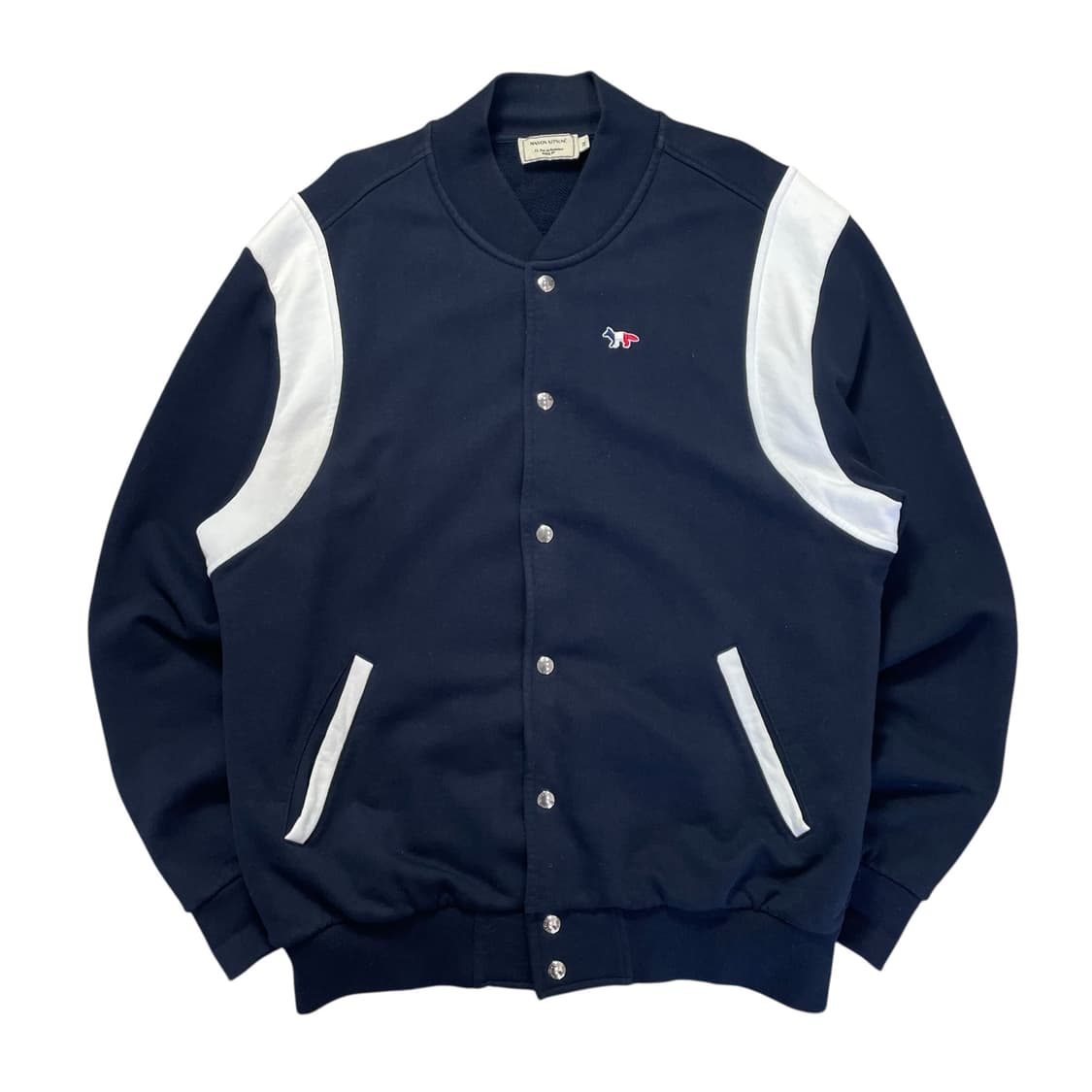 메종키츠네 트리컬러 봄버자켓 상품이미지1