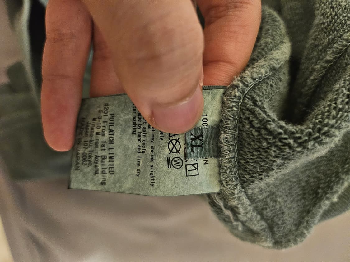 카브엠트 올리브 청록 하프집업 XL 상품이미지3