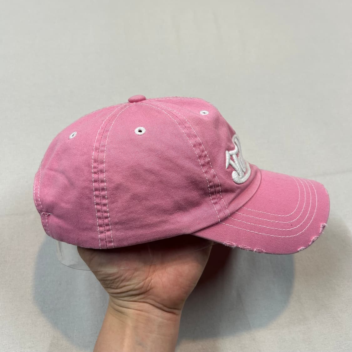 Von Dutch 본더치 핑크 볼캡 모자 Y2K 상품이미지5
