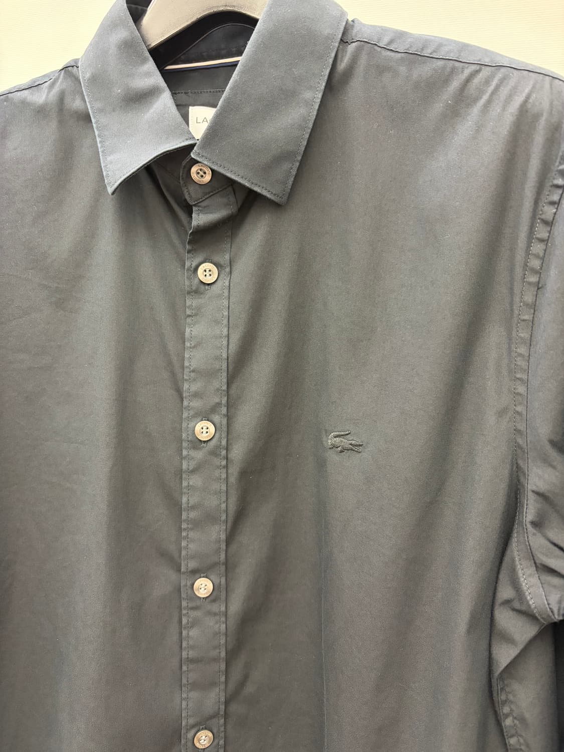 라코스테 블랙 셔츠 남성 긴팔 상품이미지5