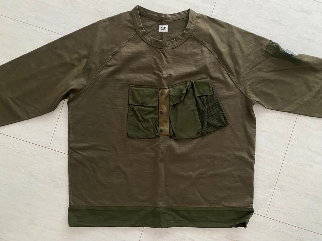 CP 컴퍼니 유틸리티 포켓 스웨트셔츠 맨투맨 110 상품이미지1