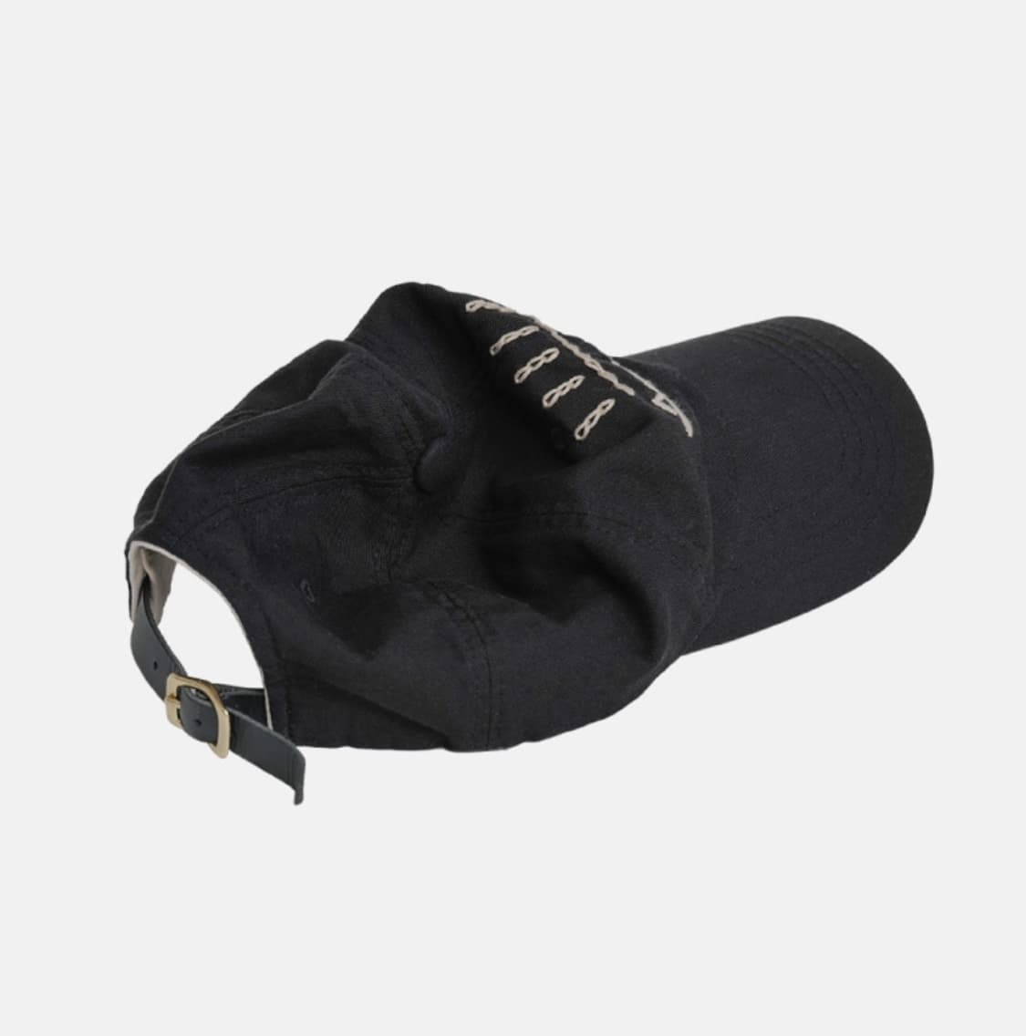 너버스 볼캡 블랙 모자 상품이미지3