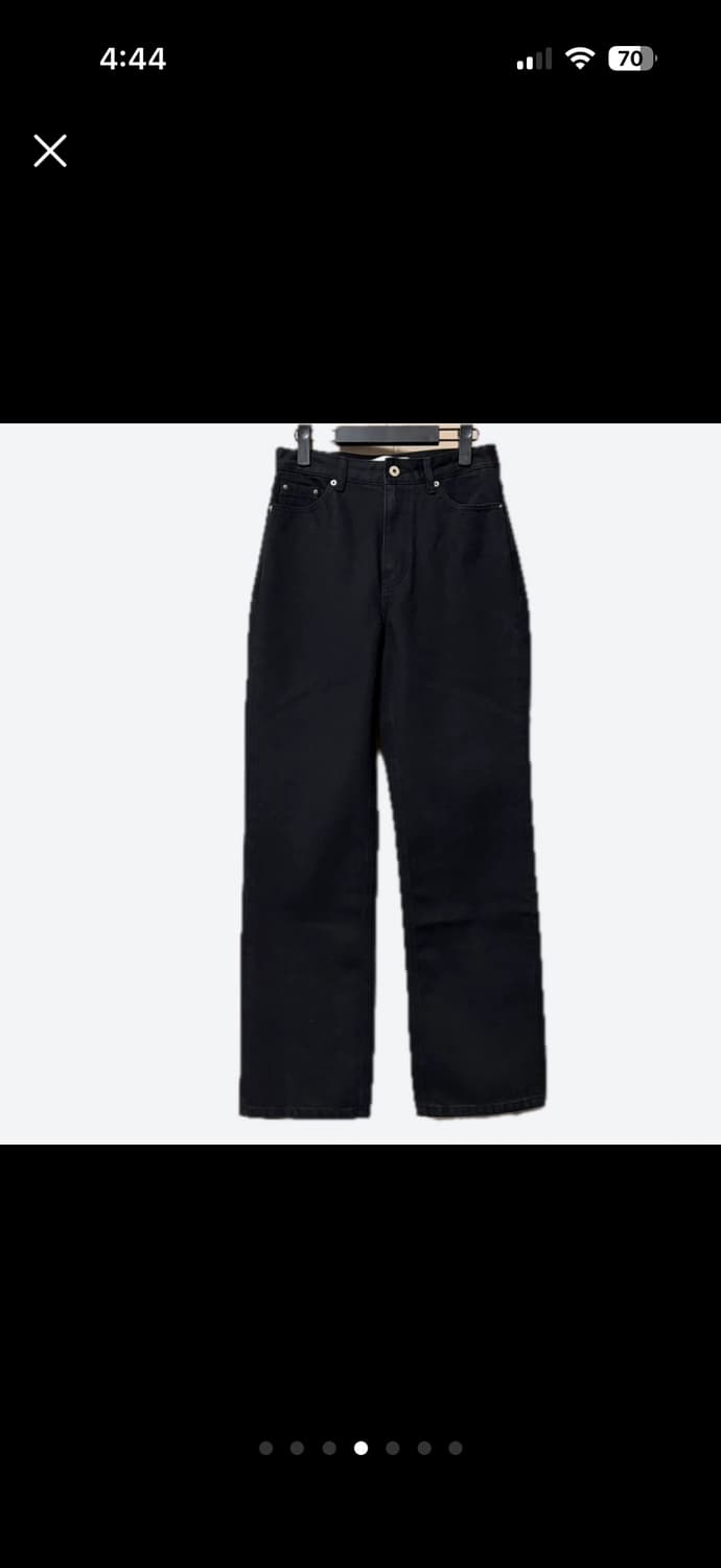 (미착용) 닐바이피 블랙 데님 55 상품이미지4