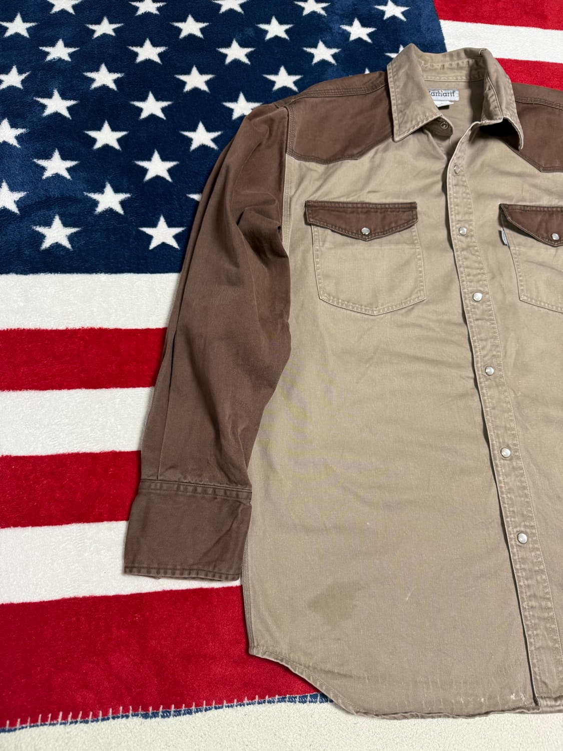칼하트웨스턴셔츠 워크웨어 carharrt westenshirt 워크셔츠 상품이미지2