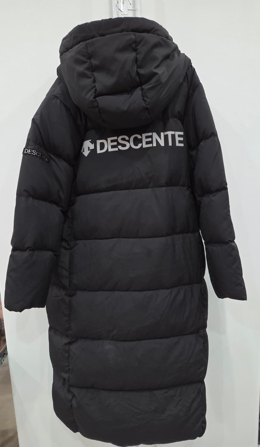 데상트 HEAT NAVI 구스 롱패딩(XL) 상품이미지2