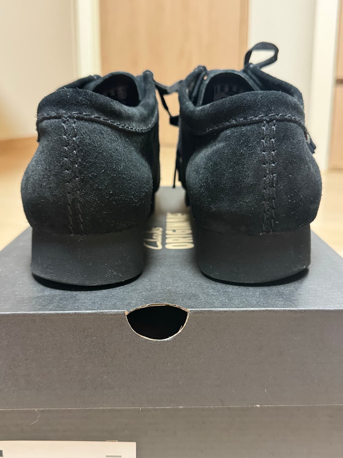 클락스 왈라비 고어텍스 블랙 275 상품이미지3