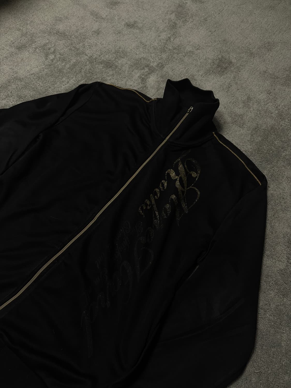 Vintage v-kei Y2K Punk lettering jersey 상품이미지3