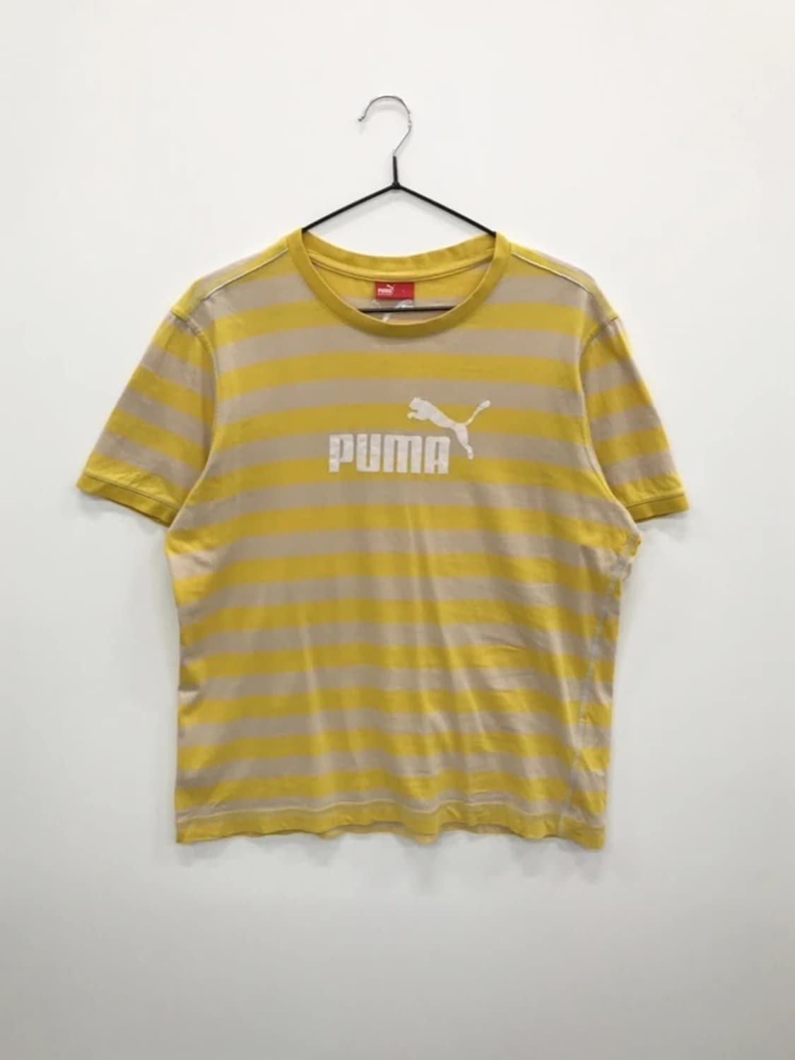 Puma Yellow Stripe Logo Tee 상품이미지4