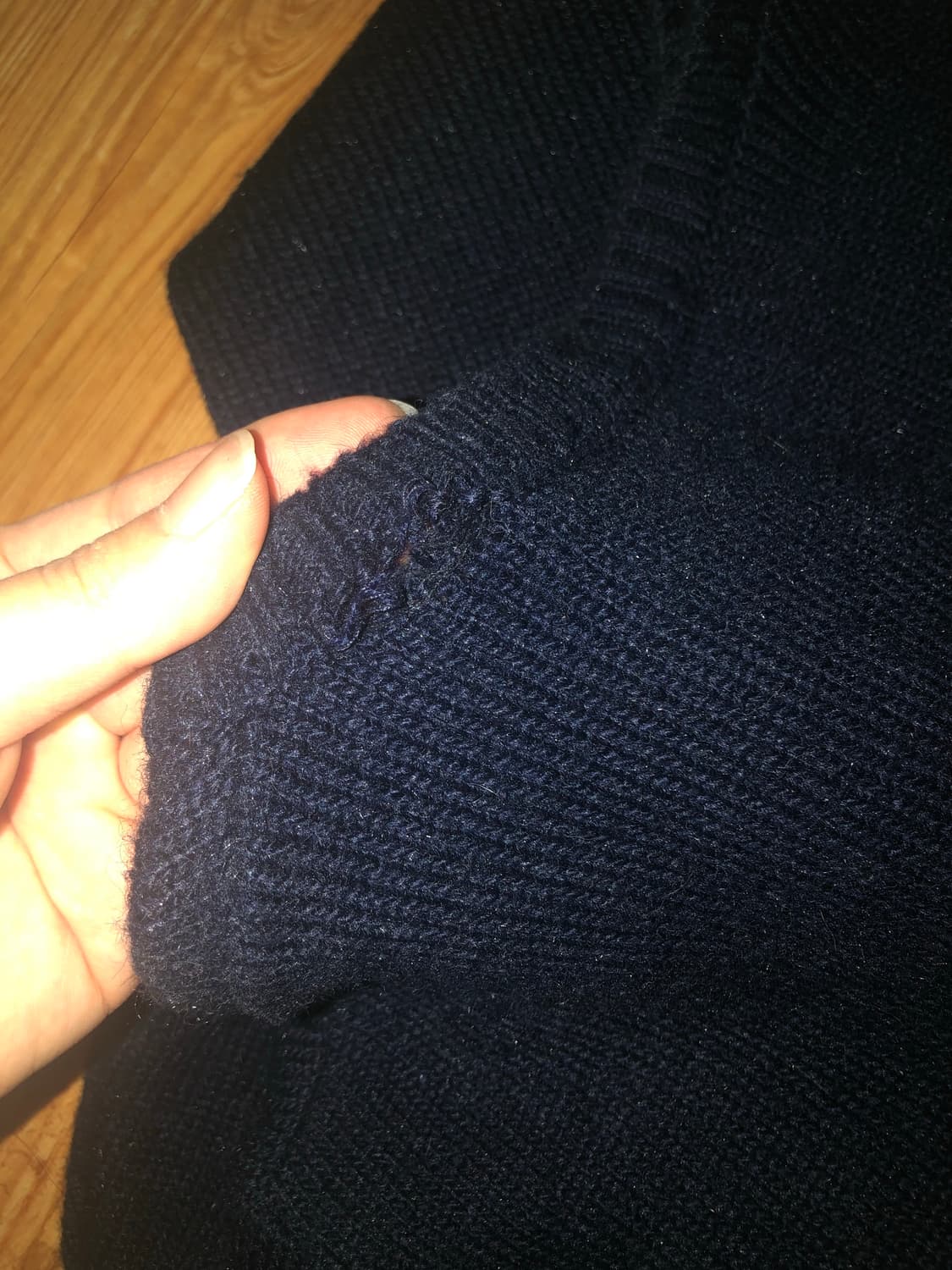 빈티지 성조기 니트 상품이미지3