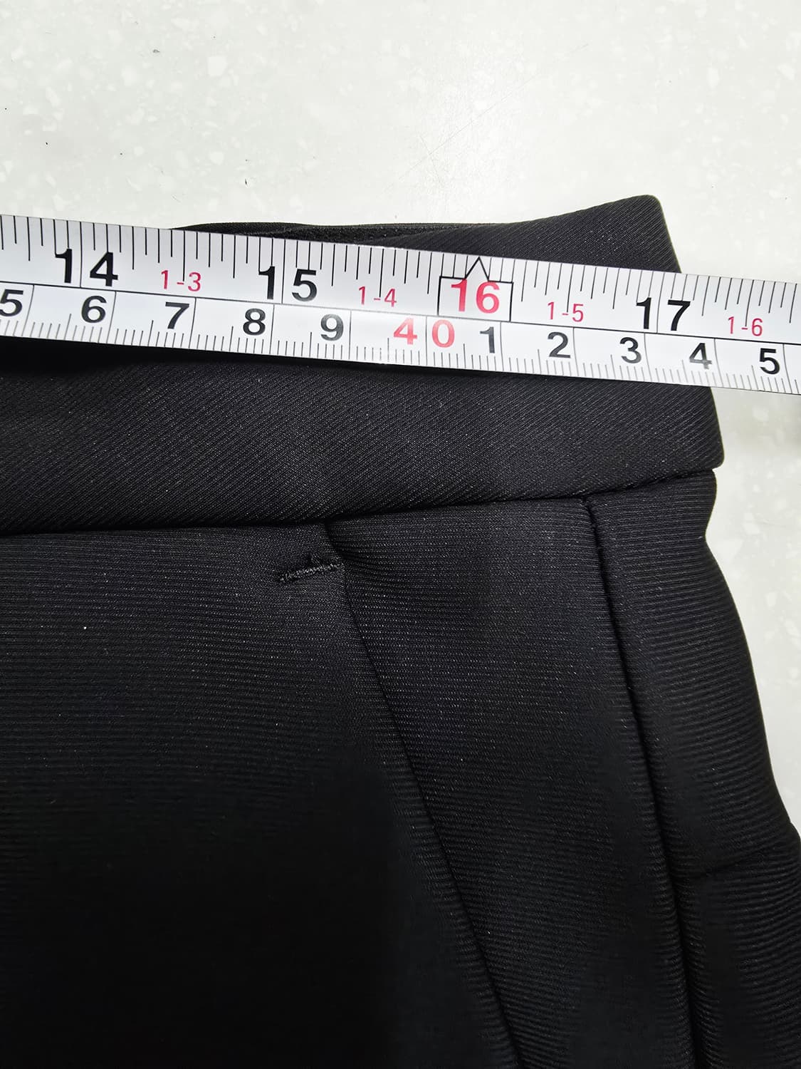 밀레  블랙 기모바지34인치 상품이미지9