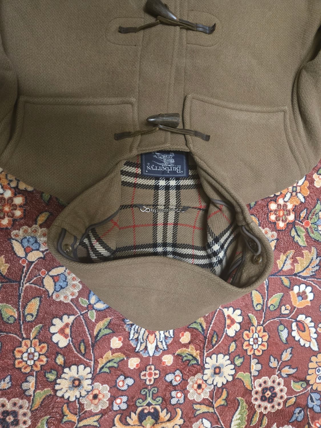 90s 오리지널 빈티지 버버리스(Burberrys) 더플코트 08reg 상품이미지2