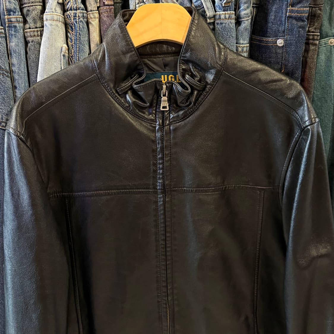 빈티지 양가죽 자켓 상품이미지1