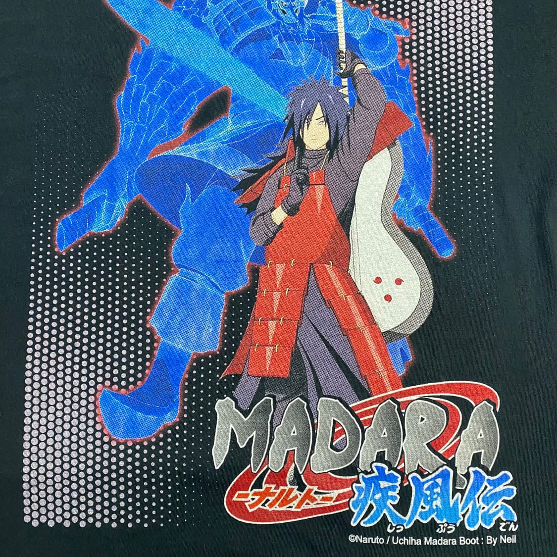나루토 마다라 부틀렉 애니메이션 티셔츠 상품이미지5