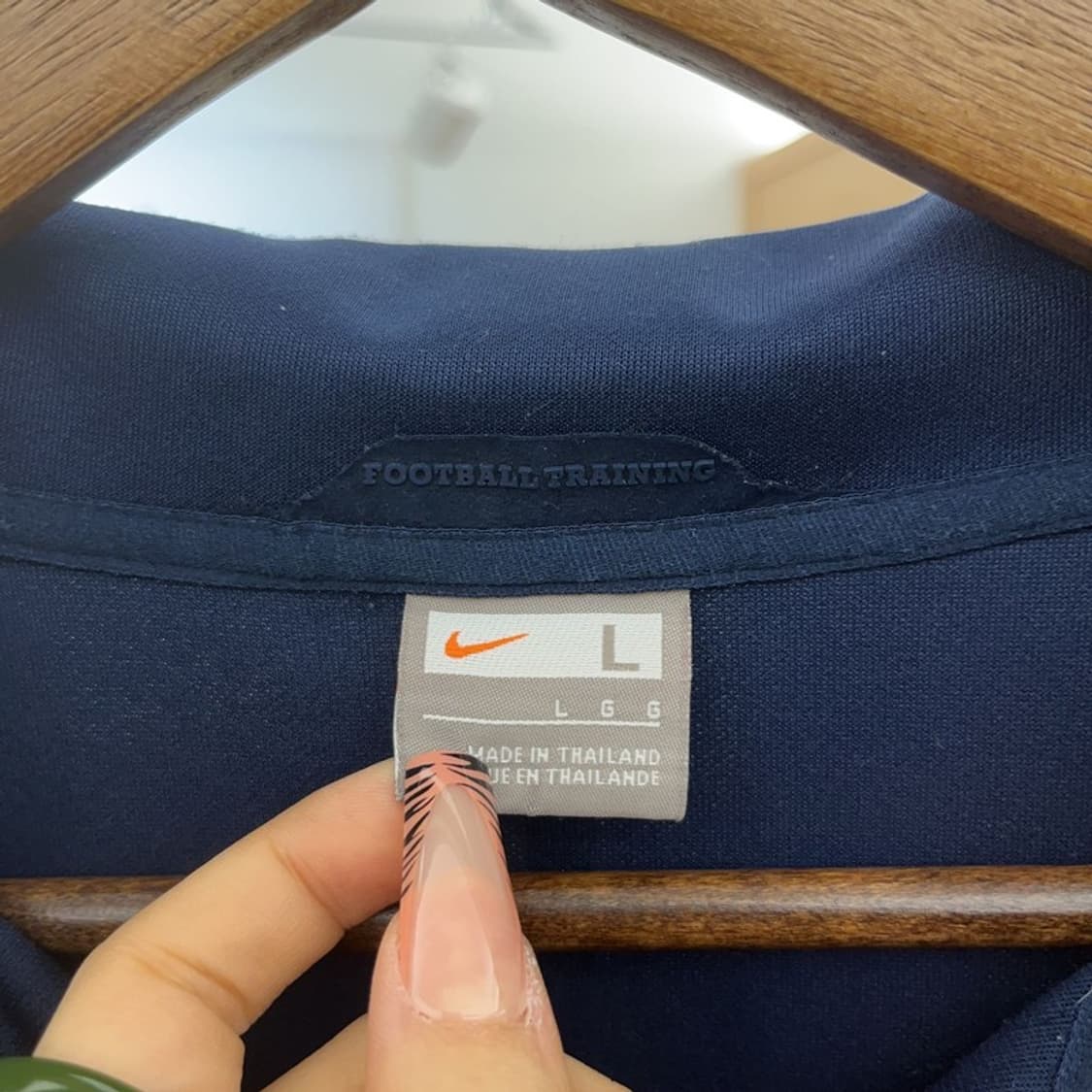 나이키 빈티지 스포티 배색 아스날 스우시 져지 집업 L C08133 상품이미지5