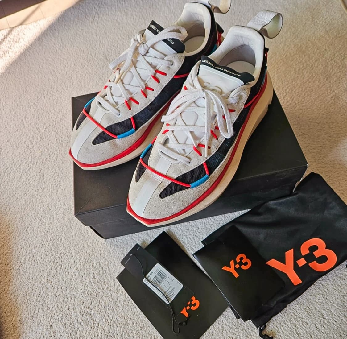 한정판 아디다스 Y-3 요지 야마모토 250-255 상품이미지1