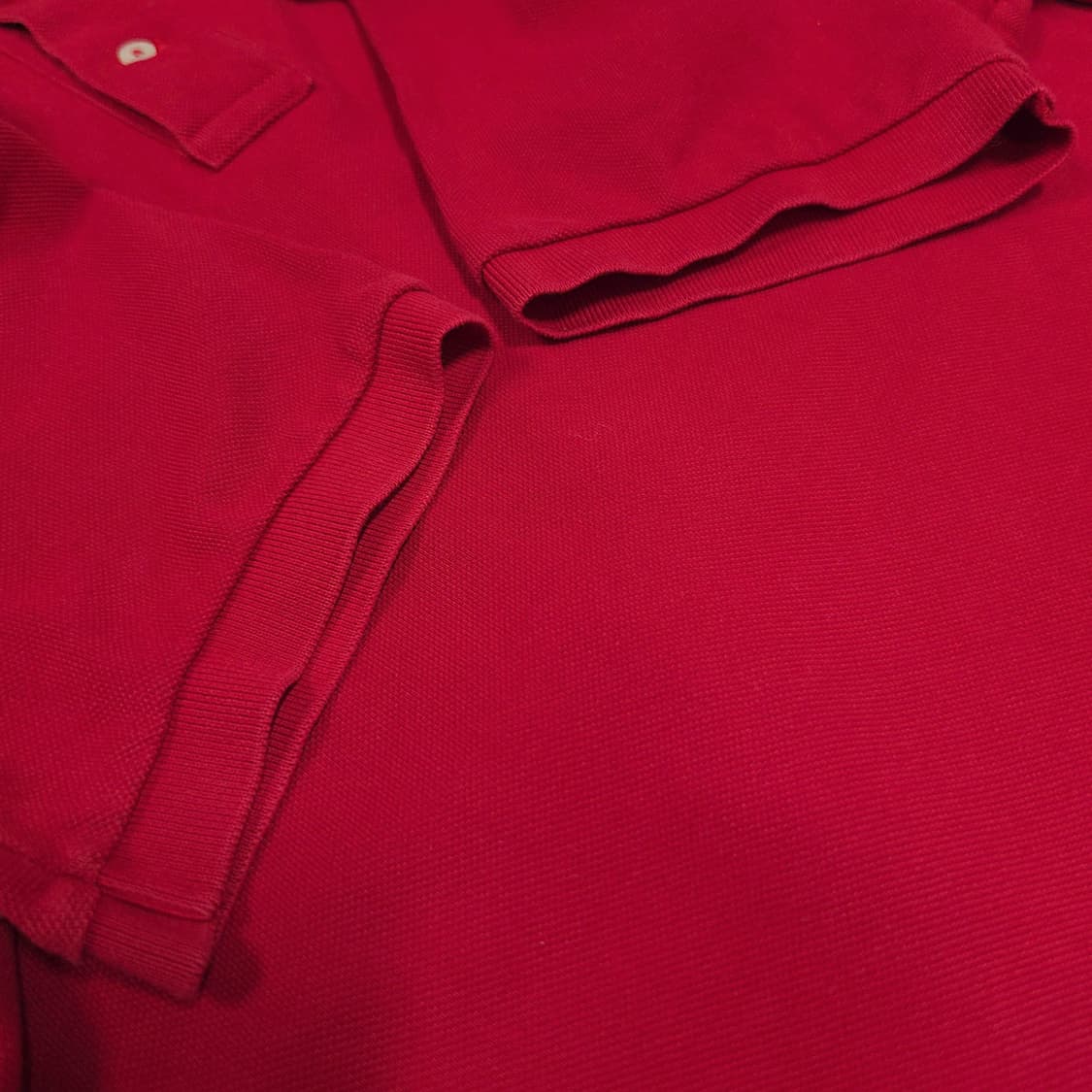 [L] 폴로 레드 베어자수 커스텀 슬림핏 PK 반팔 카라티셔츠 상품이미지6