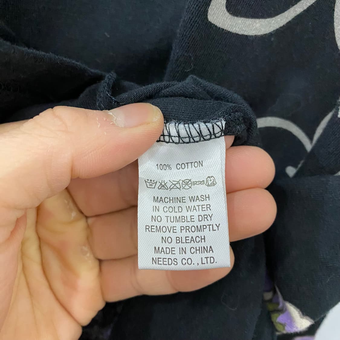 ABOU 기모노 빅로고 반팔 티셔츠(XL) 상품이미지4