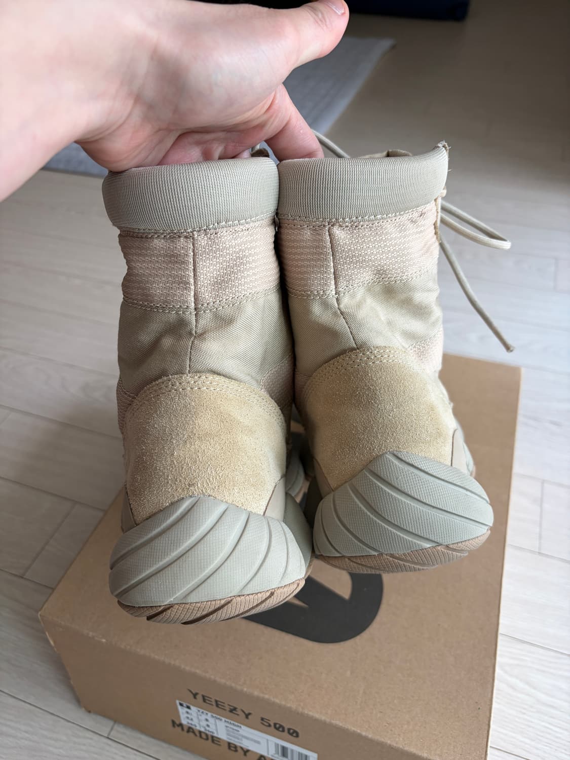 이지500 택티컬 부츠 샌드 상품이미지4