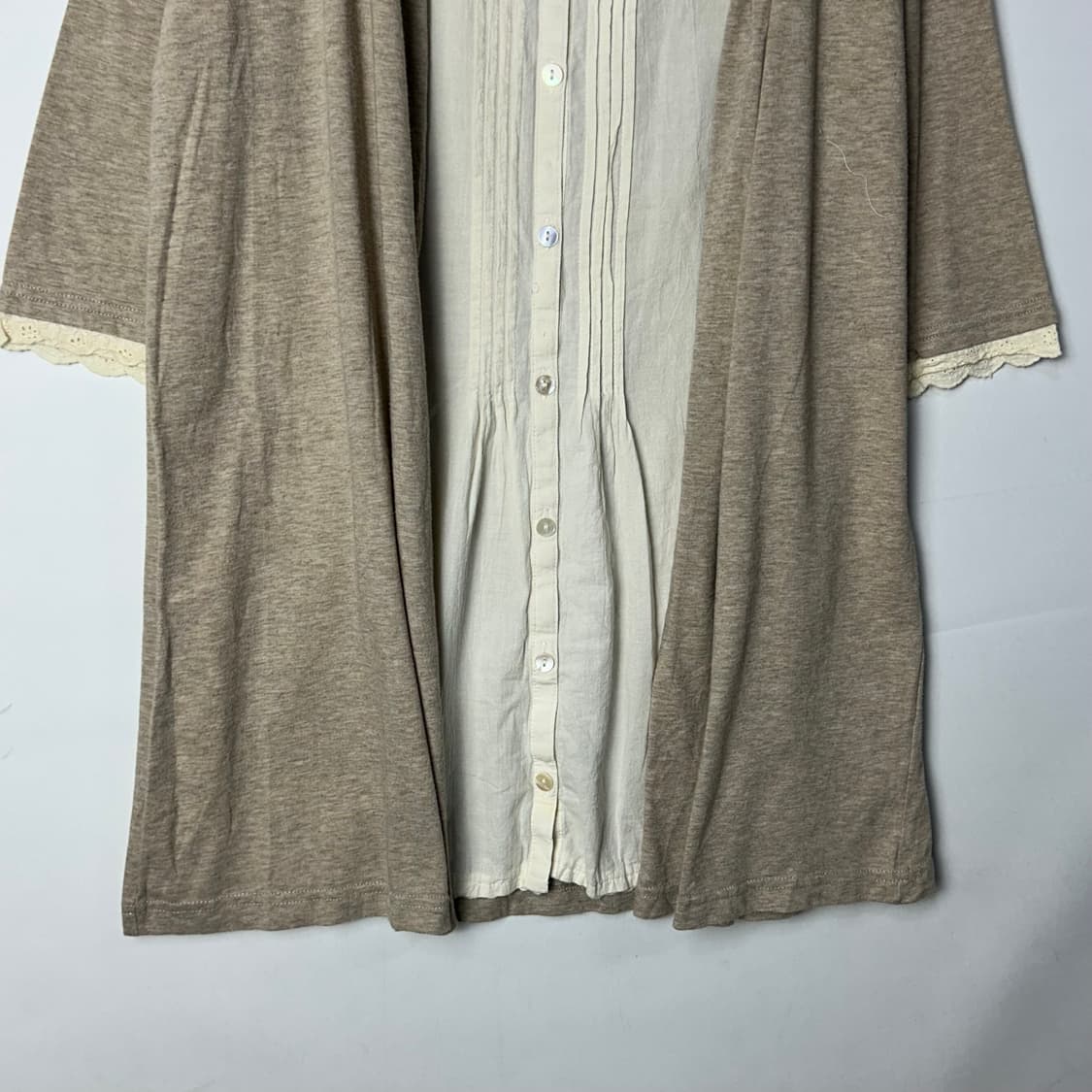 [JPN] 빈티지 모리걸 바선생 레이어드 크로쉐 원피스 상품이미지4