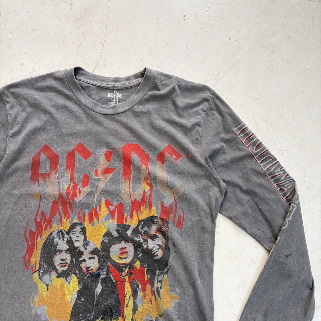 AC/DC 오피셜 빈티지 롱슬리브 M 상품이미지2