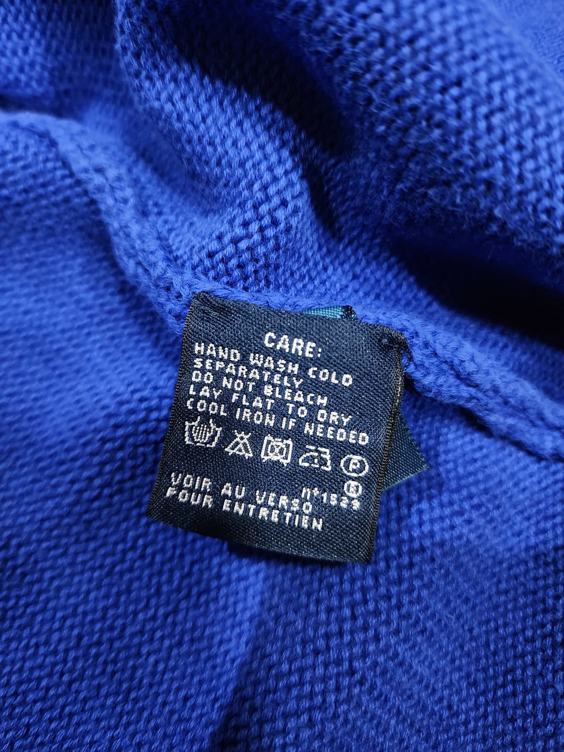 폴로 랄프로렌 스포츠 빈티지 니트 집업 가디건 L 상품이미지9