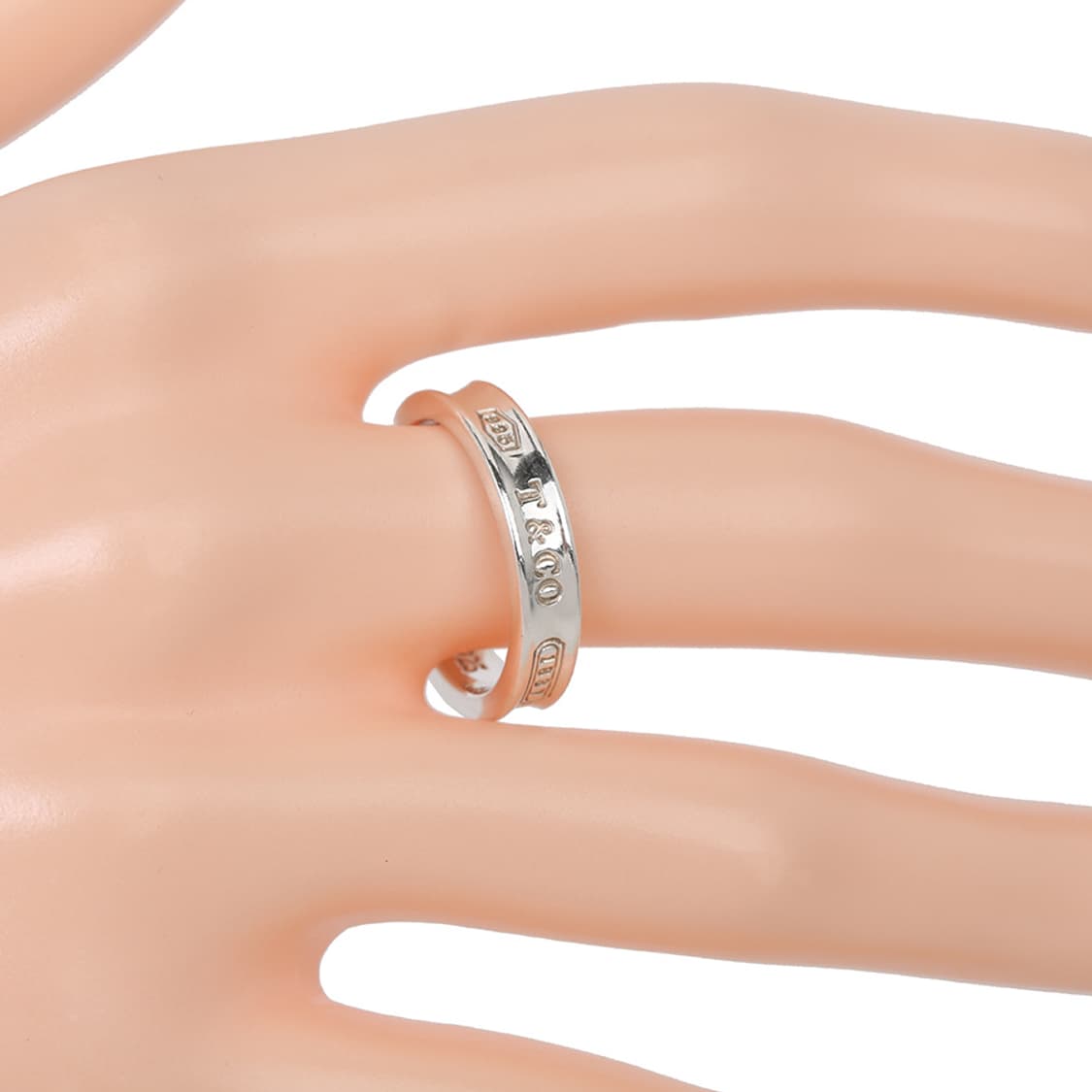 티파니 리턴투 실버링 Tiffany 1837 실버반지 8호 미국 4.5호 상품이미지8