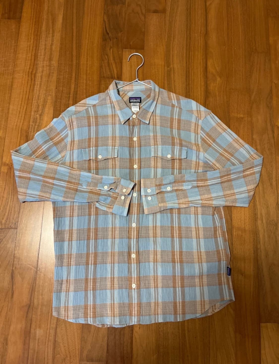 [L] 파타고니아 Organiccotton 체크셔츠 상품이미지1