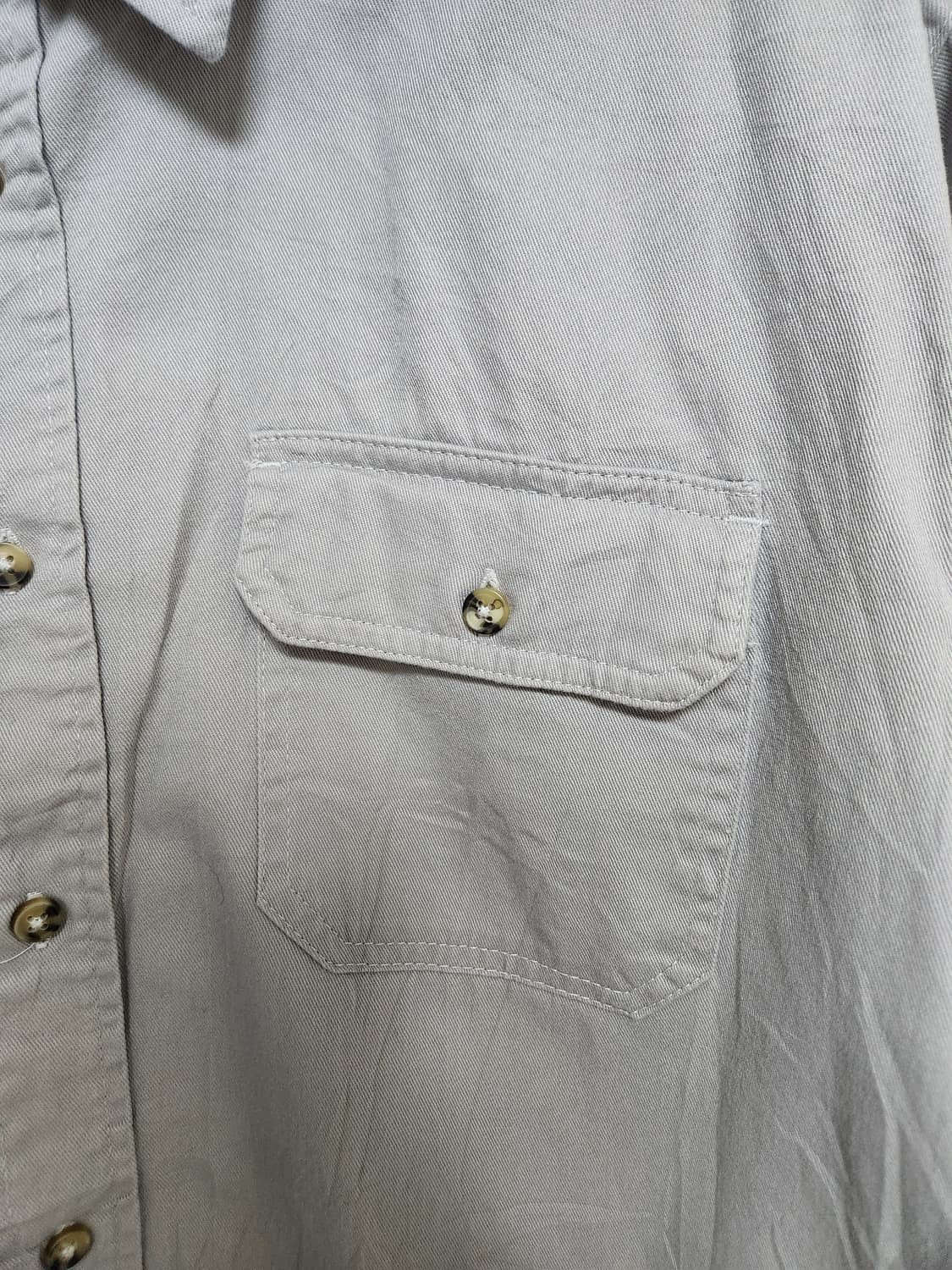 랭글러Wrangler 코튼 워크 셔츠 L - S89 상품이미지6