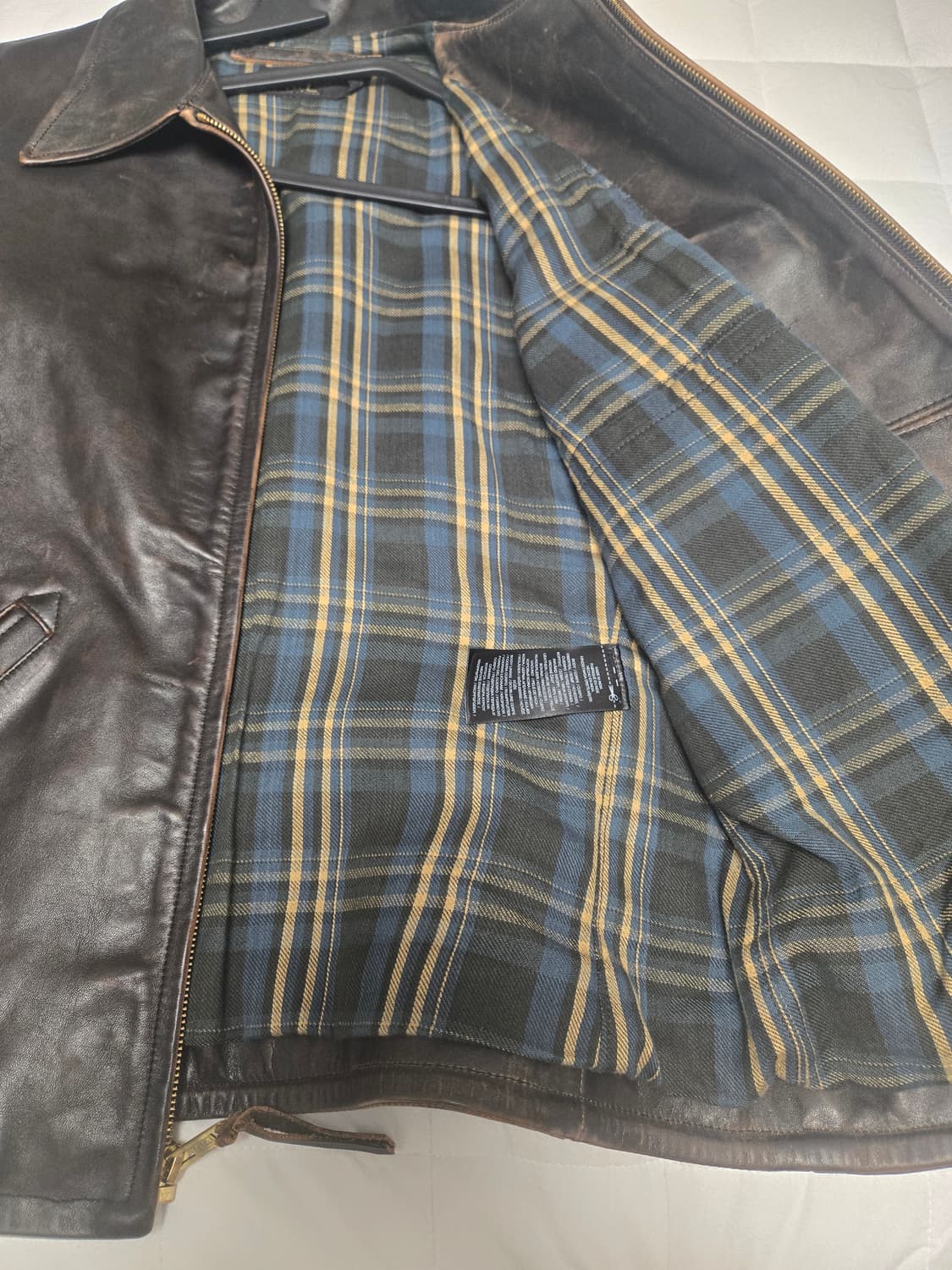 더블알엘 뉴스보이 가죽자켓 상품이미지2