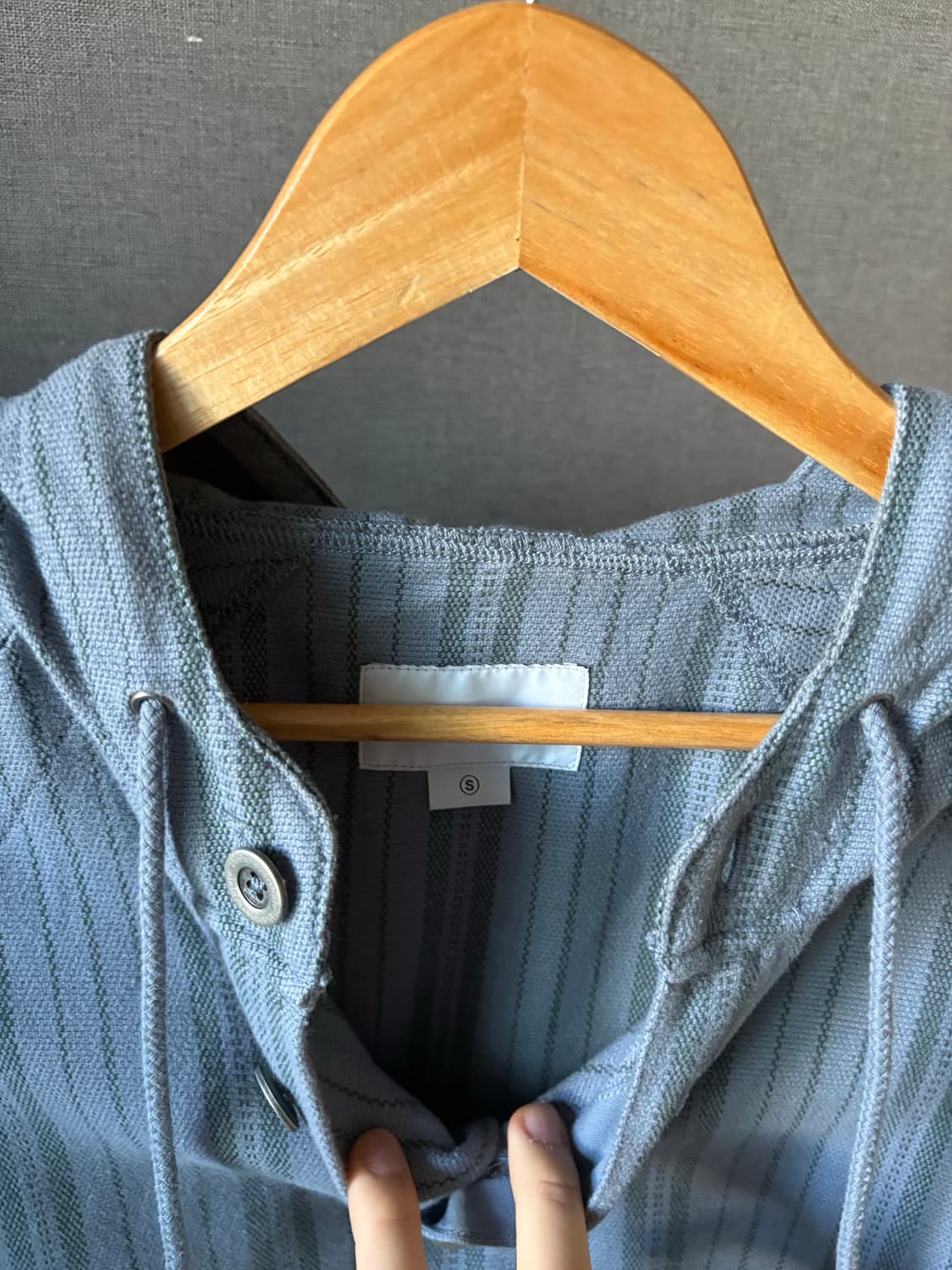 디스이즈네버댓 스트라이프 아노락 상품이미지3