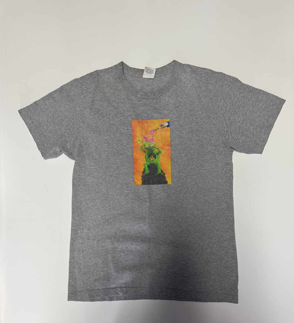 희귀!! 슈프림 17ss 마이크 힐 브레인스 반팔 티셔츠 M 상품이미지1