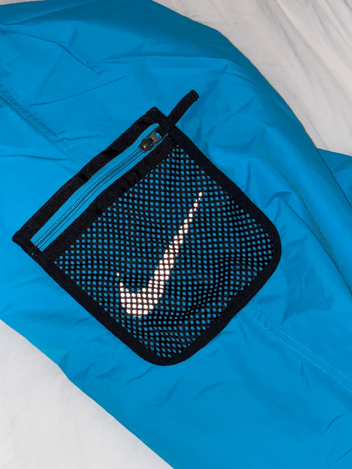 [L] 슈프림 나이키 트레일 러닝 팬츠 블루 상품이미지3